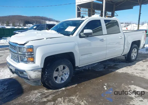 2015 Chevrolet Silverado 1500 1Lt z USA, uszkodzony, nr VIN 3GCUKRECXFG384490